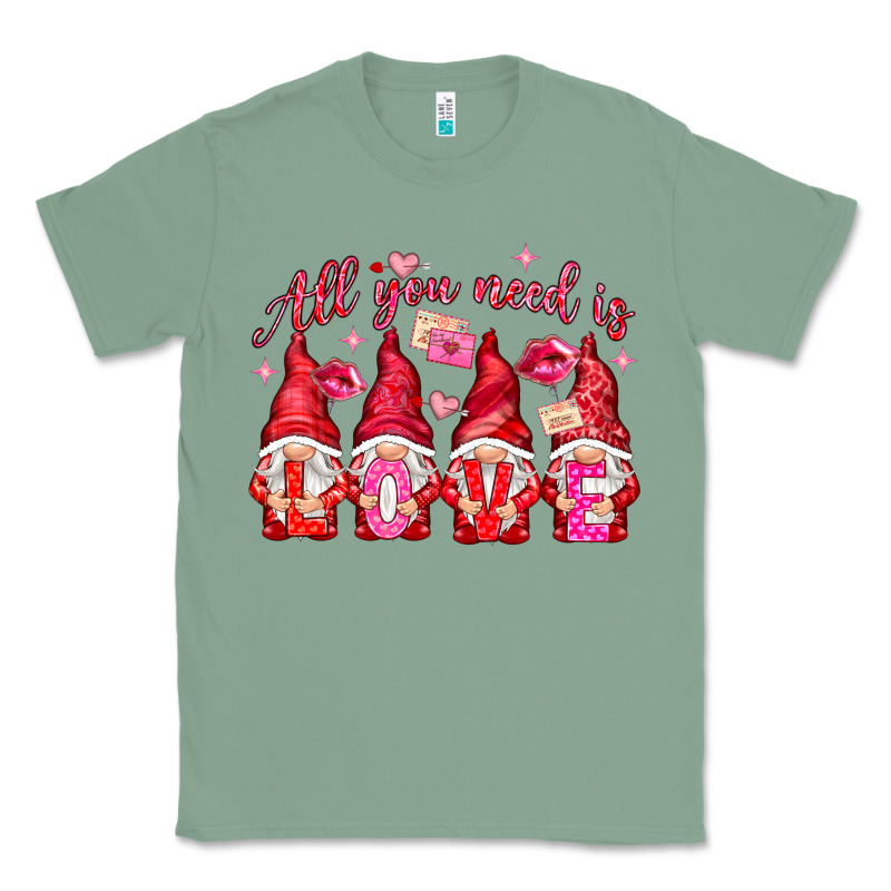 All You Need Is Love Gnomies Valentine's Day Classic Tee by HowdyJamesFarm | Teevron