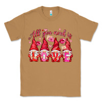 Toasted Coconut All you need is love gnomies Valentine's Day Classic Tee - HowdyJamesFarm
