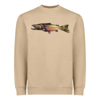Mushroom Steelhead Trout Heavyweight Sweatshirt - LillyAllenDesigns