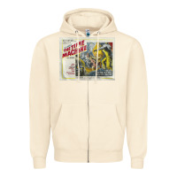 Sandshell The Time Machine, Time Travel, Retro Movie Poster, Cult Classic, Futur Zipper Hoodie - longCreatives