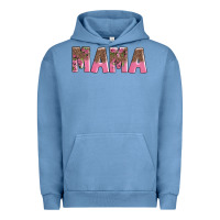 Pigment Pebble Blue mama Urban Hoodie - AdoDesignShop