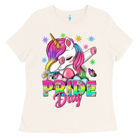 Bone Pride Day LGBTQ+ Ladies Tee - NancyCooperArtShop