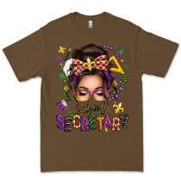 Cacao mardi gras school secretary caucasian messy bun Premium Tee - texasbilliewilder