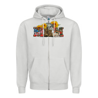 Dove Grey mom boots hat and sunflower Zipper Hoodie - Artiststas