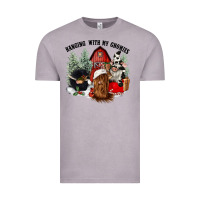 Vintage Zinc hanging with my gnomies Vintage Tee - CowGirlArtShop