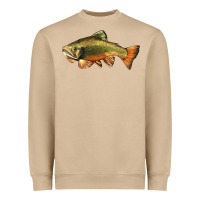 Leaping Brook Trout Heavyweight Sweatshirt | Teevron
