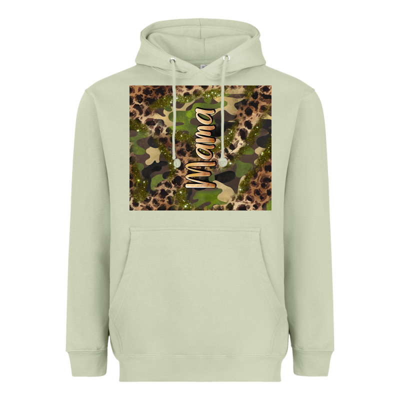 Camouflage Mama Heavyweight Hoodie by BarkalooDesign | Teevron