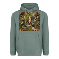 Sage camouflage mama Heavyweight Hoodie - BarkalooDesign