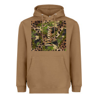 Toasted Coconut camouflage mama Heavyweight Hoodie - BarkalooDesign