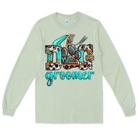 Matcha western dog groomer Long Sleeve Tee - OliviaCreatesArt