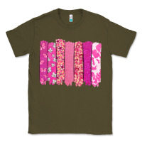 Army Green Cancer brushstroke Cancer Awareness Classic Tee - HowdyJamesFarm