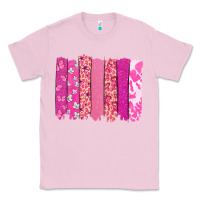 Bubblegum Pink Cancer brushstroke Cancer Awareness Classic Tee - HowdyJamesFarm