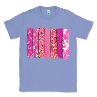 Colony Blue Cancer brushstroke Cancer Awareness Classic Tee - HowdyJamesFarm