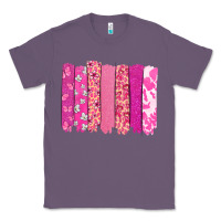 Lavender Cancer brushstroke Cancer Awareness Classic Tee - HowdyJamesFarm