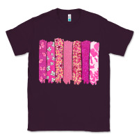 Plum Cancer brushstroke Cancer Awareness Classic Tee - HowdyJamesFarm