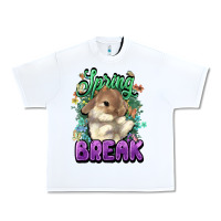 White Easter spring break Easter Day Urban Heavy Tee - HowdyJamesFarm