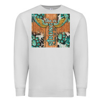 Dove Grey she is strong tumbler Premium Sweatshirt - BarkalooDesign