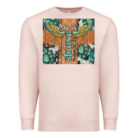 Pale Pink she is strong tumbler Premium Sweatshirt - BarkalooDesign