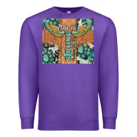 Purple she is strong tumbler Premium Sweatshirt - BarkalooDesign