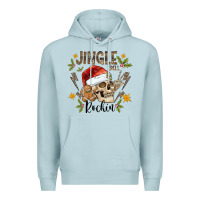 Blue Mist jingle bell rock black Premium Hoodie - CowhideDigitalArt