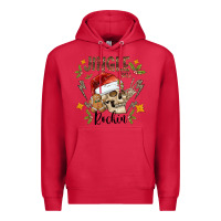Cardinal jingle bell rock black Premium Hoodie - CowhideDigitalArt