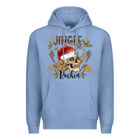 Colony Blue jingle bell rock black Premium Hoodie - CowhideDigitalArt