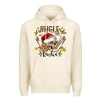 Tofu jingle bell rock black Premium Hoodie - CowhideDigitalArt