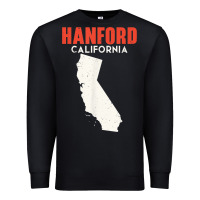 Black hanford california usa state america travel californian Premium Sweatshirt - longCreatives
