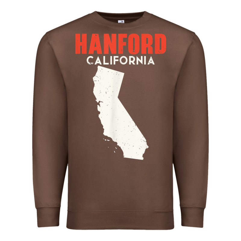 Hanford California Usa State America Travel Californian Premium Sweatshirt by longCreatives | Teevron