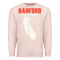 Pale Pink hanford california usa state america travel californian Premium Sweatshirt - longCreatives