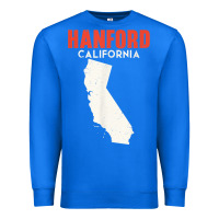 True Royal hanford california usa state america travel californian Premium Sweatshirt - longCreatives