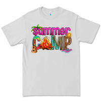 Dove Grey summer camp Premium Tee - NancyCooperArtShop