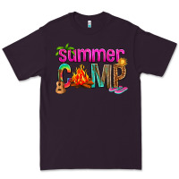Plum summer camp Premium Tee - NancyCooperArtShop