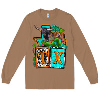 Toasted Coconut tx texas Long Sleeve Tee - OliviaCreatesArt