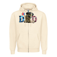 Sandshell dad military boots and hat Zipper Hoodie - Artiststas