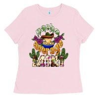 Bubblegum Pink Nacho average Mini Ladies Tee - NancyCooperArtShop