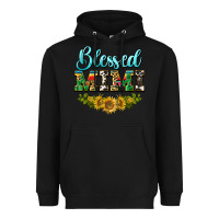 Black blessed mimi Heavyweight Hoodie - BarkalooDesign