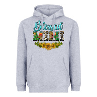 Heather Grey blessed mimi Heavyweight Hoodie - BarkalooDesign