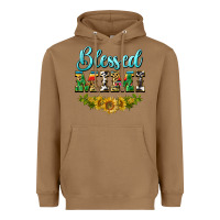 Toasted Coconut blessed mimi Heavyweight Hoodie - BarkalooDesign