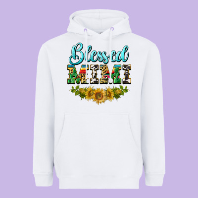 Blessed Mimi Heavyweight Hoodie Designed By Barkaloodesign