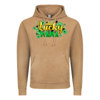 Lucky Mama St Patricks Vintage Hoodie | Teevron