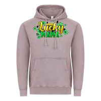 Vintage Zinc lucky mama st patricks Vintage Hoodie - HowdyJamesFarm