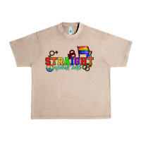 French Oak Straight agains hate Urban Heavy Tee - CowGirlArtShop