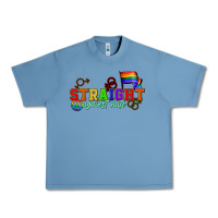Pebble Blue Straight agains hate Urban Heavy Tee - CowGirlArtShop