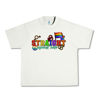 Pistachio Straight agains hate Urban Heavy Tee - CowGirlArtShop