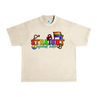 Sandshell Straight agains hate Urban Heavy Tee - CowGirlArtShop