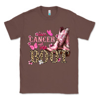 Chestnut Give Cancer the boot Cancer Awareness Classic Tee - HowdyJamesFarm