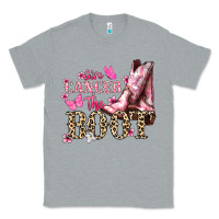 Heather Grey Give Cancer the boot Cancer Awareness Classic Tee - HowdyJamesFarm
