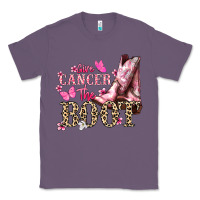 Lavender Give Cancer the boot Cancer Awareness Classic Tee - HowdyJamesFarm