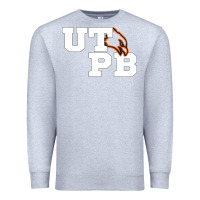 Heather Grey UTPB Permian Basin Student Premium Sweatshirt - longCreatives